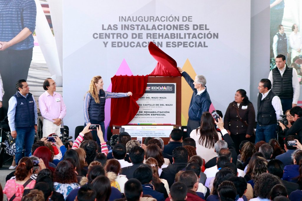Entrega ADM remodelación del Centro de Rehabilitación y Educación Especial del DIF mexiquense