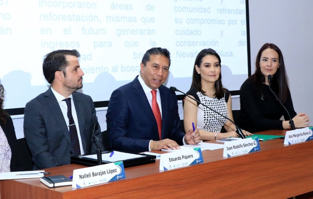 Toluca, primer municipio en el país en ingresar al Mercado de Bonos de Carbono Forestal en la Bolsa Mexicana de Valores